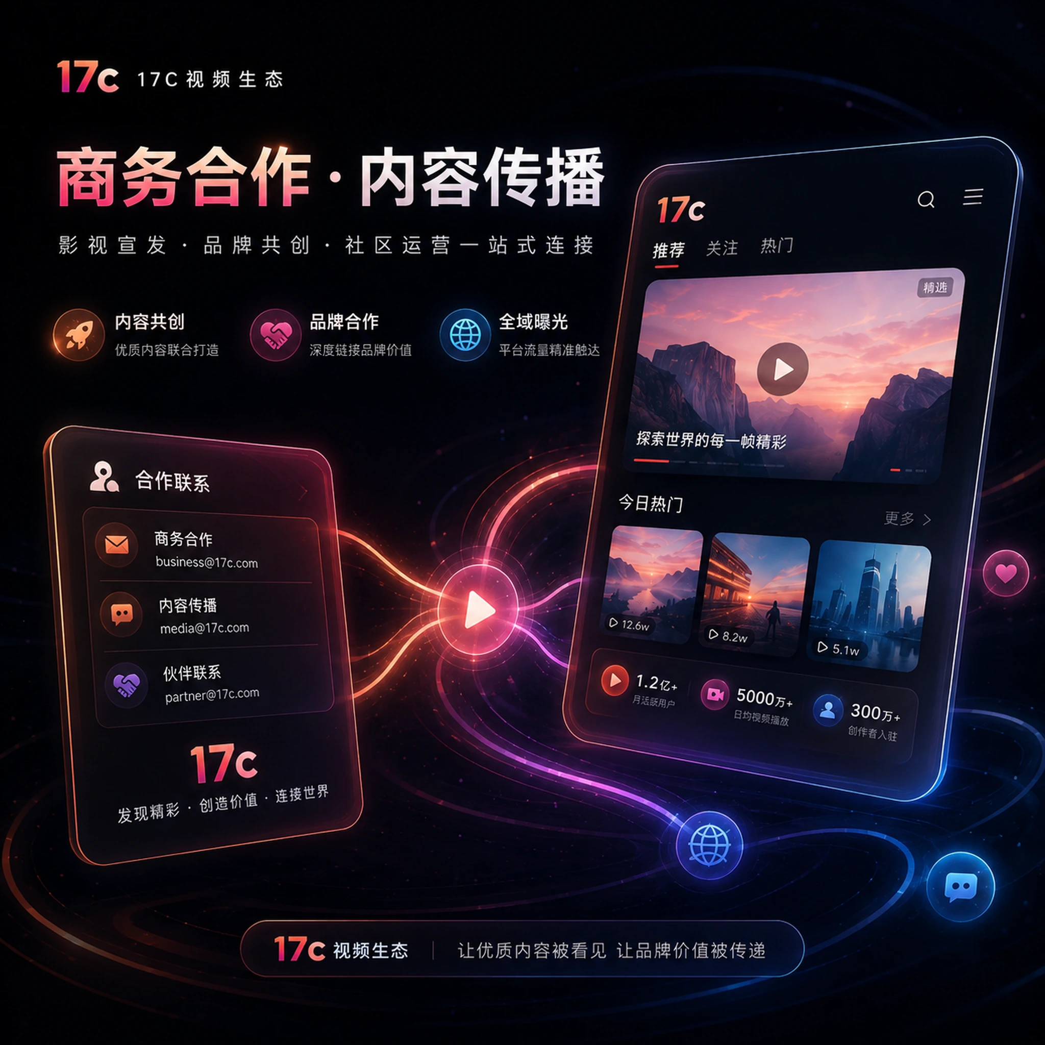 联系与反馈主题配图